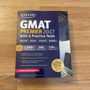 Kaplan GMAT Premier 2016 with 6 Practice Tests